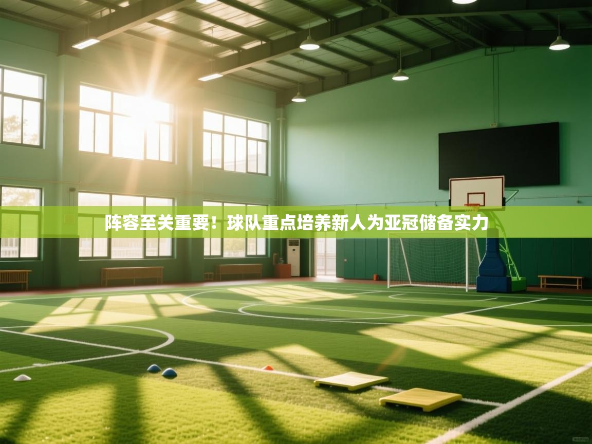 开云体育在线网址-阵容至关重要！球队重点培养新人为亚冠储备实力